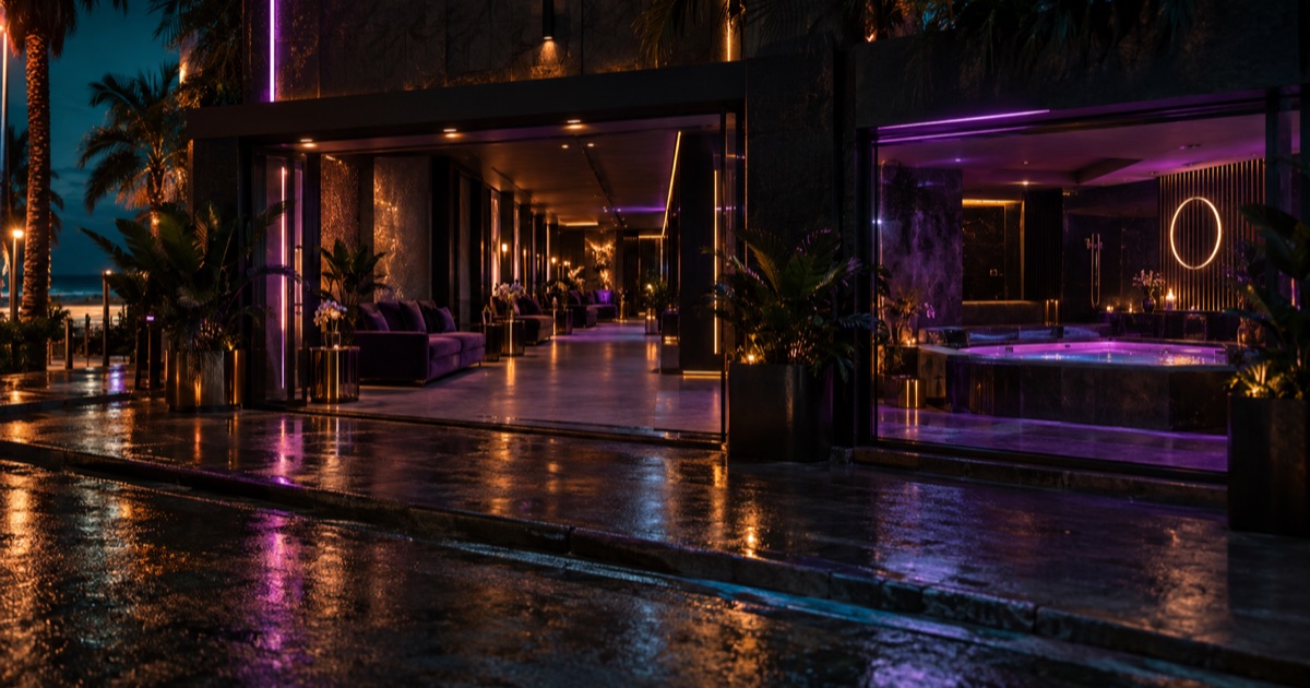 芭達雅 Nuru House:三路上的 Nuru 與 Soapy 館,紫色沙發長廊挑人、樓上是超過 50 平方米的浴缸套房(2026)