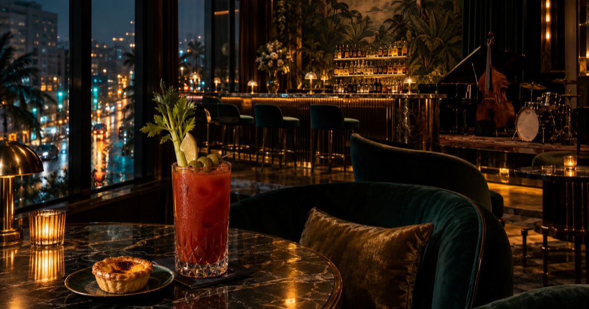 路氹 The St. Regis Bar:瑞吉酒店二樓的紐約風調酒吧,亞洲五十大第 45、招牌是配蛋撻的血腥瑪麗(2026)