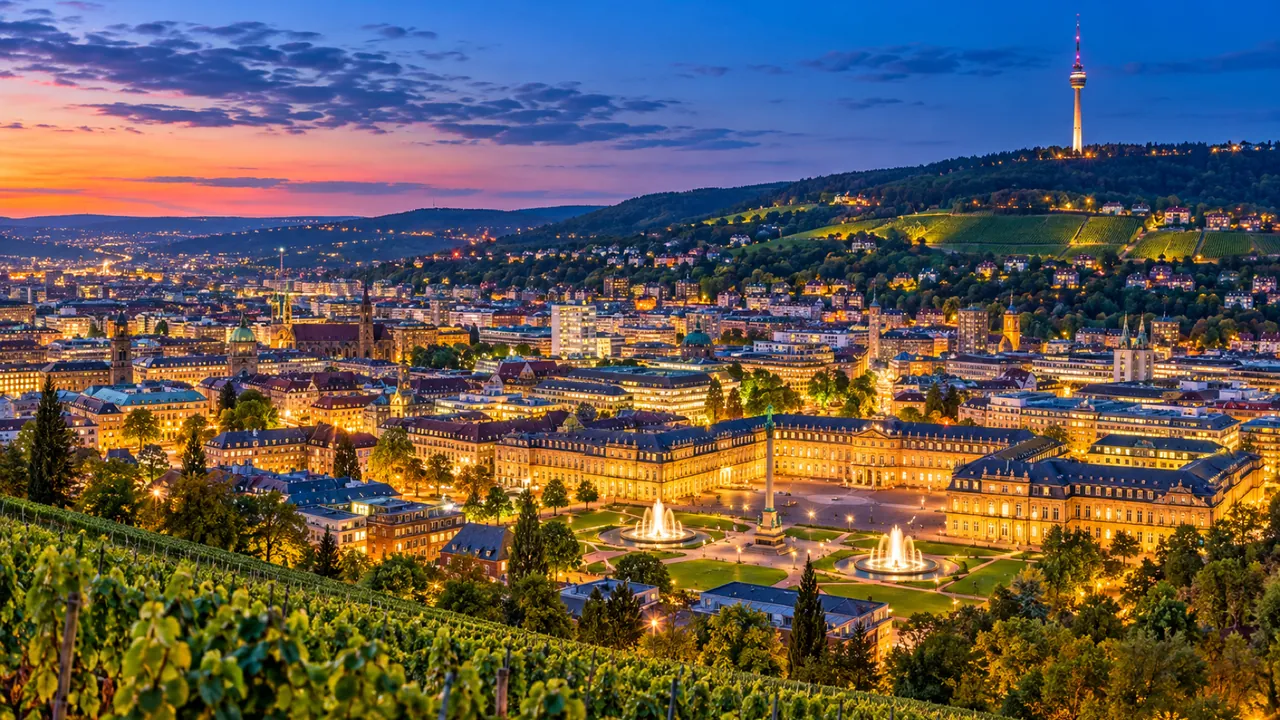 斯圖加特一帶